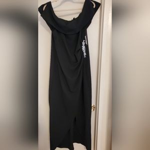 MSK Full Length wrap dress